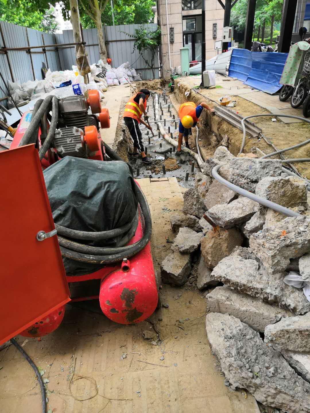 辽宁地基加固解决房子的地基下沉问题